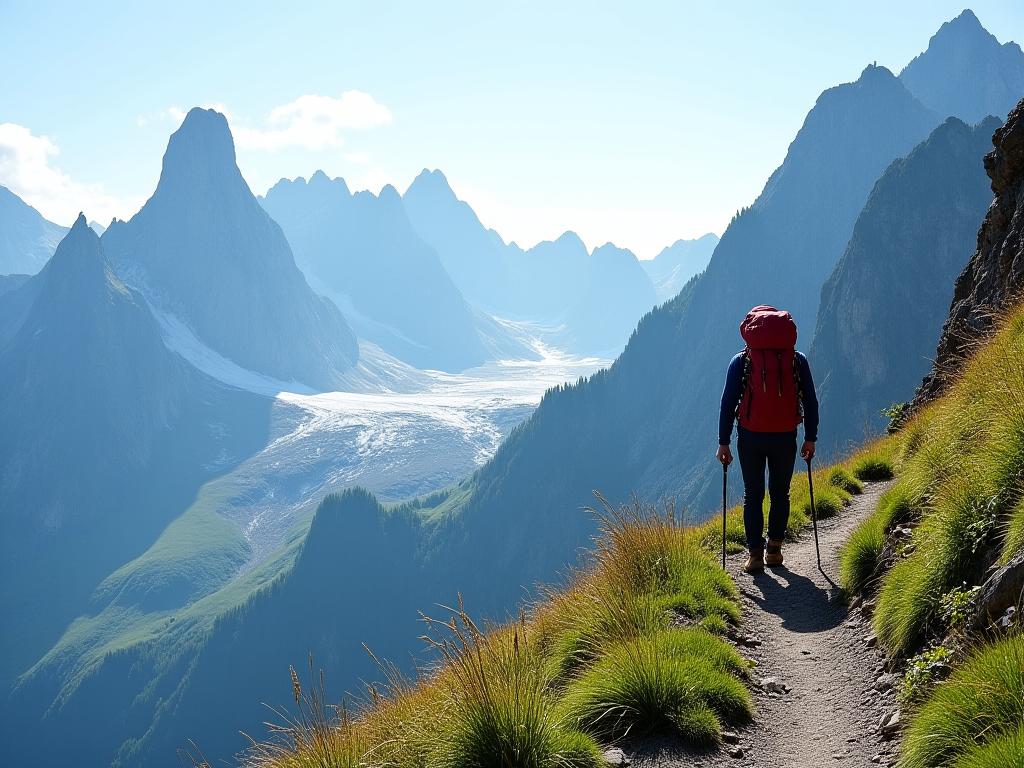 Alpine Trekking Abenteuer
